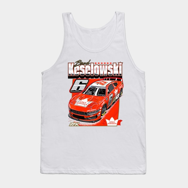 Brad Keselowski Kings Hawaiian Tank Top by stevenmsparks